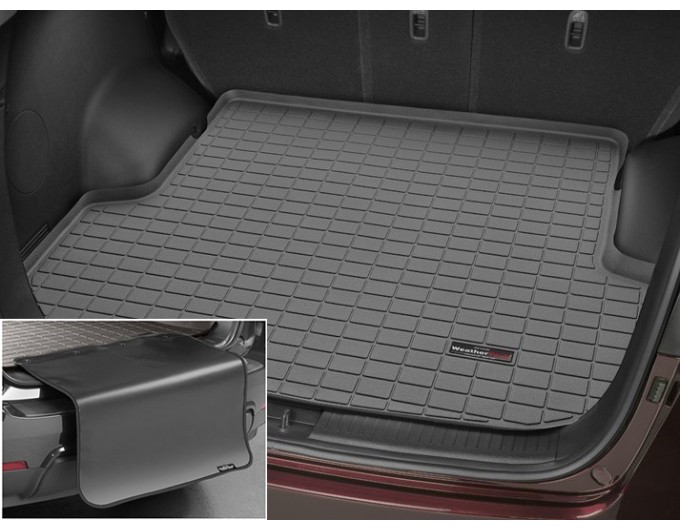 Коврик с защитой WeatherTech Black для Kia Sorento (mkIII)(2 rows)(trunk behind 2 row) 2016→, цена: 12 432 грн.