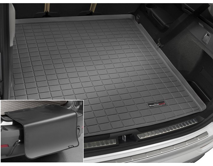 Коврик с защитой WeatherTech Black для Volvo XC90 (mkII)(trunk behind 2 row) 2014→, цена: 12 432 грн.