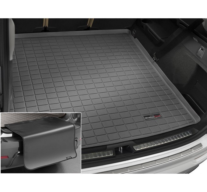 Коврик с защитой WeatherTech Black для Volvo XC90 (mkII)(trunk behind 2 row) 2014→, цена: 11 665 грн.
