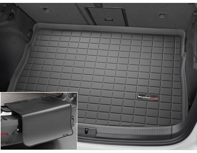 Коврик с защитой WeatherTech Black для Volkswagen Golf / e-Golf (mkVII)(hatch)(trunk upper) 2012→, цена: 11 853 грн.