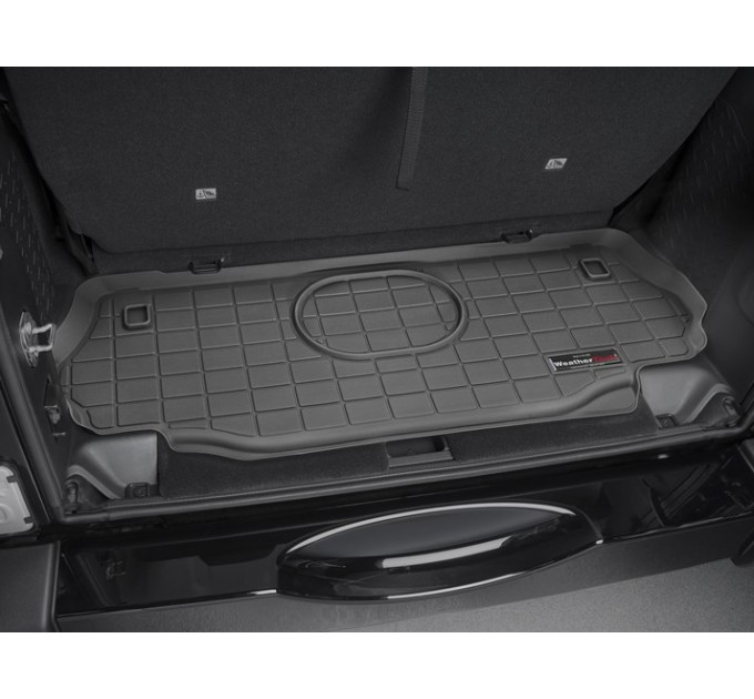 Коврик Weathertech Black для Jeep Wrangler (JK)(trunk behind 2 row) 2015-2018, ціна: 5 860 грн.