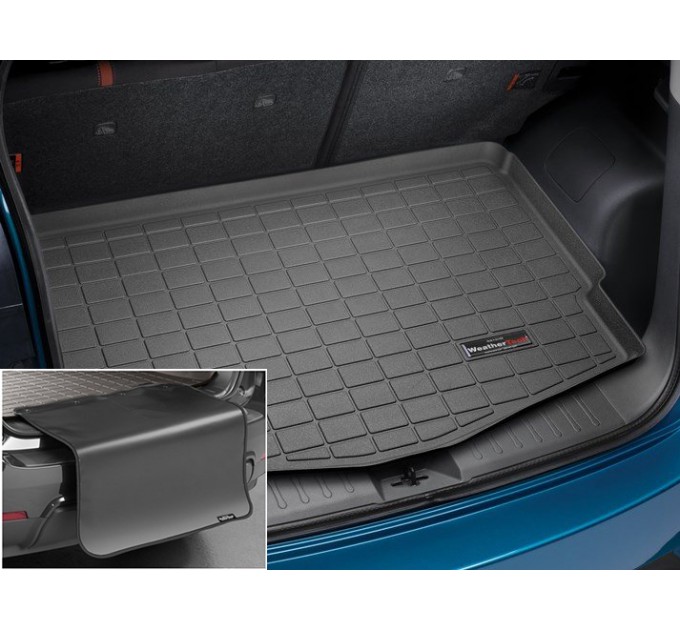 Коврик с защитой WeatherTech Black для Nissan Note (E12)(hatch)(trunk) 2012-2020, цена: 11 121 грн.