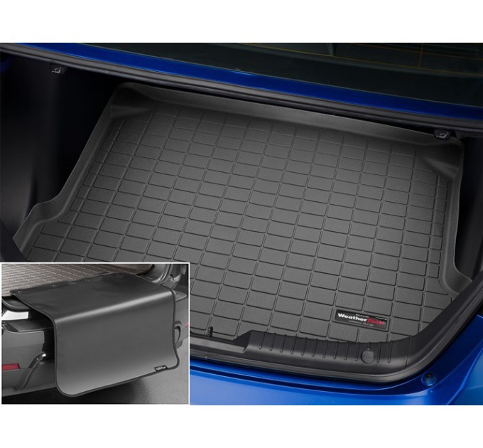Коврик с защитой WeatherTech Black для Toyota Yaris iA (sedan); Scion iA (mkI)(trunk) 2016→, цена: 8 493 грн.