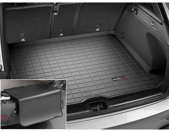 Коврик с защитой WeatherTech Black для Mercedes-Benz GLC-Class (X253)(not plug-in hybrid)(trunk) 2016→, цена: 12 432 грн.