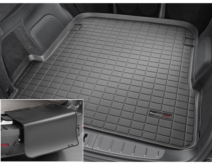 Коврик с защитой WeatherTech Black для Tesla Model X (mkI)(6 or 7 seats)(trunk behind 2 row) 2015-17.10.2016, цена: 11 284 грн.