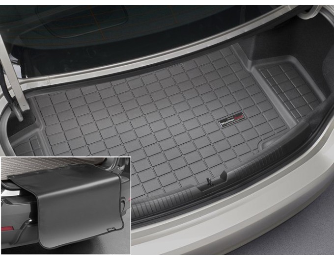 Коврик с защитой WeatherTech Black для Chevrolet Malibu (mkIX)(not hybrid)(trunk) 2016→, цена: 11 853 грн.