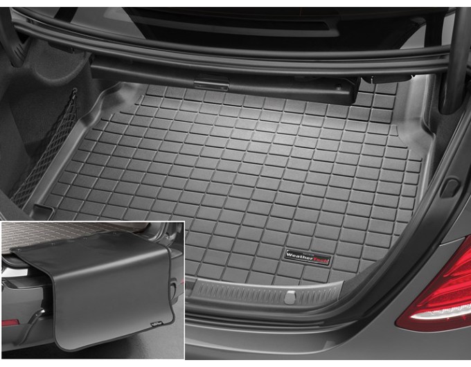 Коврик с защитой WeatherTech Black для Mercedes-Benz E-Class (W213)(sedan)(no Burmester Sound)(trunk) 2016→, цена: 12 432 грн.