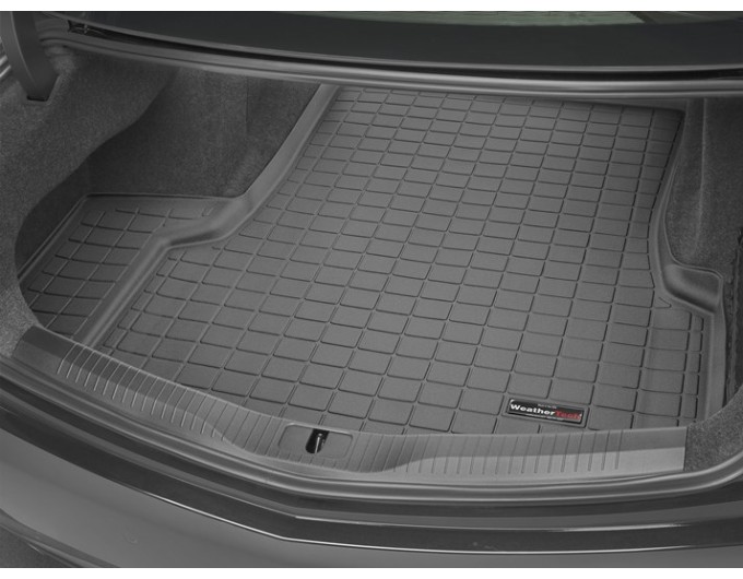 Коврик Weathertech Black для Cadillac CT6 (not hybrid)(mkI)(2-zone climate zone)(no Bose Sound)(trunk) 2016→, ціна: 7 362 грн.