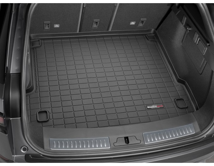 Коврик WeatherTech Black для Land Rover Range Rover Velar; Jaguar F-Pace (mkI)(trunk behind 2 row) 2017-2020, цена: 7 290 грн.