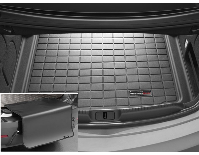 Коврик с защитой WeatherTech Black для Opel / Buick Cascada (mkI)(trunk) 2013→, цена: 11 853 грн.