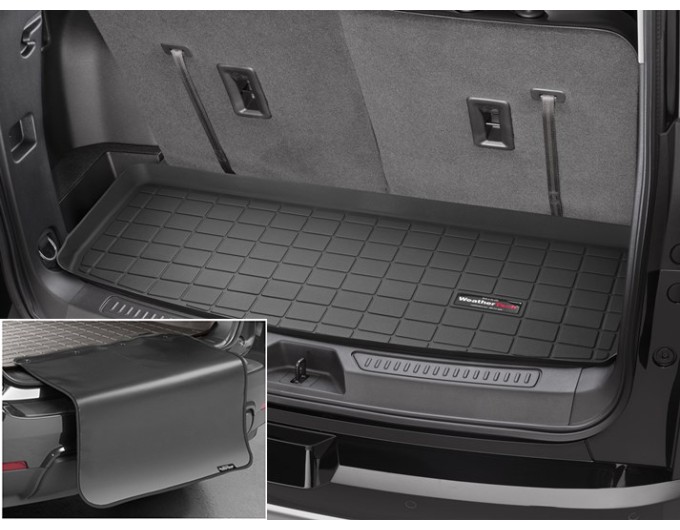 Коврик с защитой WeatherTech Black для Cadillac XT6 (mkI)(trunk behind 3 row) 2019→; GMC Acadia (mkII)(3 rows)(not All-Terrain)(trunk behind 3 row) 2017→, цена: 11 284 грн.