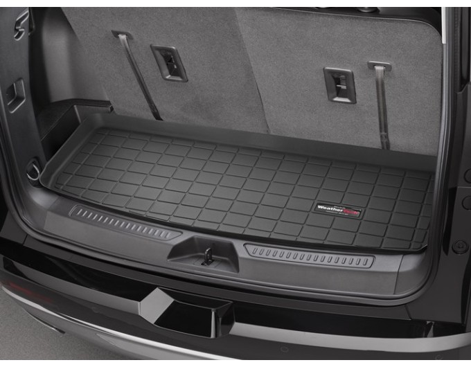 Коврик WeatherTech Black для Cadillac XT6 (mkI)(trunk behind 3 row) 2019→; GMC Acadia (mkII)(3 rows)(not All-Terrain)(trunk behind 3 row) 2017→, цена: 6 021 грн.