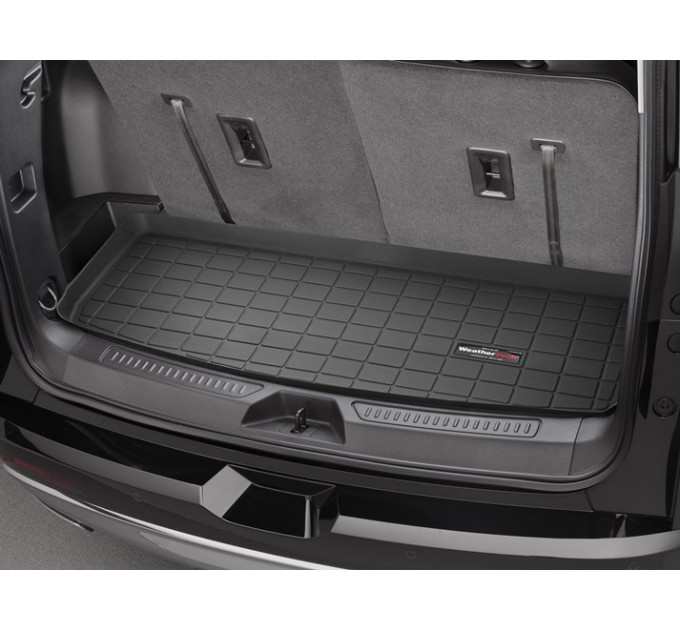 Коврик WeatherTech Black для Cadillac XT6 (mkI)(trunk behind 3 row) 2019→; GMC Acadia (mkII)(3 rows)(not All-Terrain)(trunk behind 3 row) 2017→, цена: 5 860 грн.