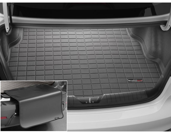Коврик с защитой WeatherTech Black для Kia Rio (mkIII)(sedan)(trunk) 2011-2017, цена: 11 853 грн.