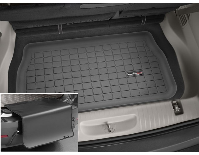 Коврик с защитой WeatherTech Black для Chrysler Pacifica (mkII)(trunk behind 3 row) 2017→, цена: 11 284 грн.