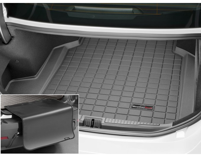 Коврик с защитой WeatherTech Black для Alfa Romeo Giulia (mkI)(trunk) 2016→, цена: 13 448 грн.