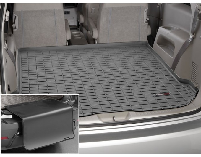 Коврик с защитой WeatherTech Black для Nissan Quest (mkIV)(trunk behind 2 row) 2011-2017, цена: 13 012 грн.