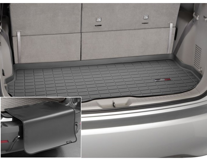 Коврик с защитой WeatherTech Black для Nissan Quest (mkIV)(trunk behind 3 row) 2011-2017, цена: 11 853 грн.