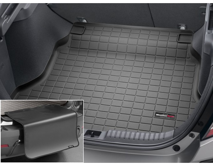 Коврик с защитой WeatherTech Black для Honda Civic (mkX)(hatch)(not Sport)(no spare tire)(trunk) 2015-2021, цена: 12 432 грн.