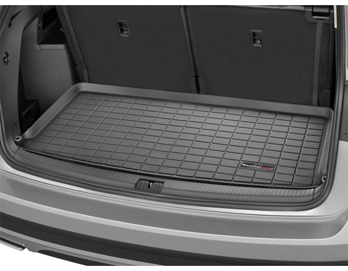 Коврик Weathertech Black для Volkswagen Atlas (mkI)(trunk behind 3 row) 2017→, ціна: 6 692 грн.