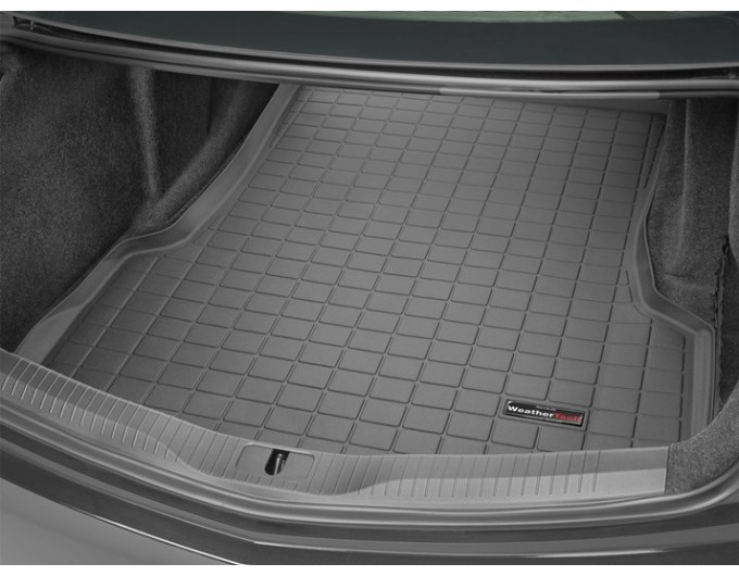 Коврик WeatherTech Black для Cadillac CT6 (mkI)(not hybrid)(4-zone climate zone)(trunk) 2016→, цена: 7 290 грн.