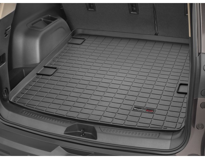Коврик Weathertech Black для GMC Acadia (2 rows)(mkII)(trunk behind 2 row) 2017→, ціна: 7 362 грн.