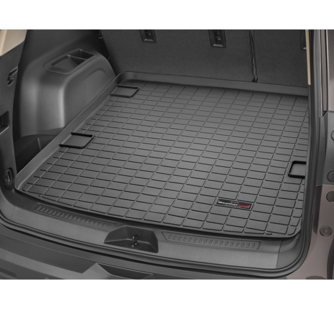 Коврик WeatherTech Black для GMC Acadia (mkII)(2 rows)(trunk behind 2 row) 2017→, цена: 7 156 грн.