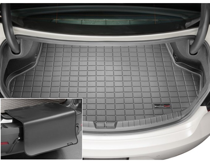 Коврик с защитой WeatherTech Black для Kia Cadenza (mkII)(trunk) 2017→, цена: 12 432 грн.