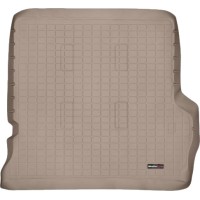 Коврик Weathertech Beige для Ford Expedition; Lincoln Navigator (mkI)(with rear air vents)(trunk behind 2 row) 1997-1998