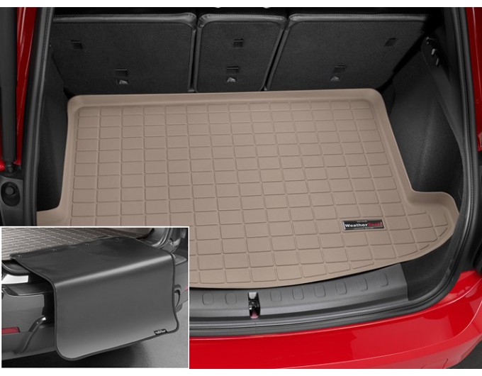 Коврик с защитой WeatherTech Beige для Mini Coutryman (mkII)(F60)(no cargo net)(trunk) 2017→, цена: 11 853 грн.