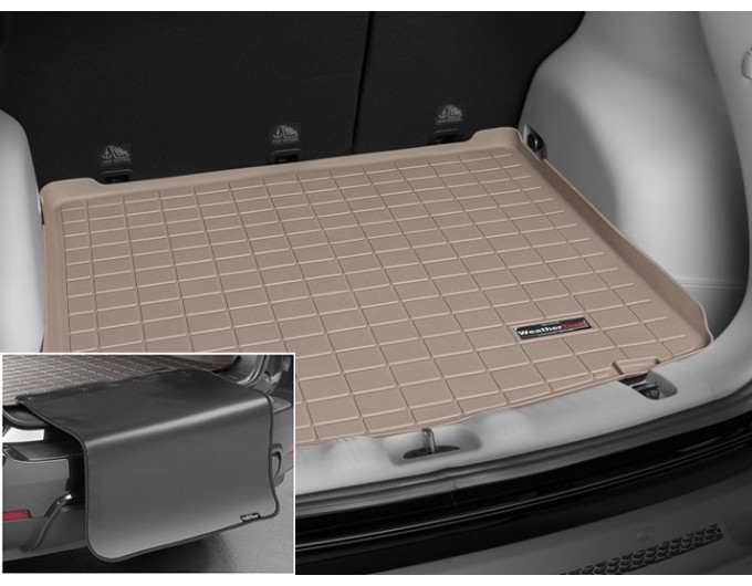 Коврик с защитой WeatherTech Beige для Jeep Compass (mkII)(trunk) 2017→, цена: 11 853 грн.
