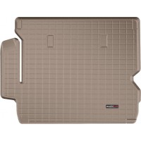 Коврик WeatherTech Beige для Land Rover Discovery (mkV)(7 seats)(2 zone climate control)(trunk behind 2 row) 2017→