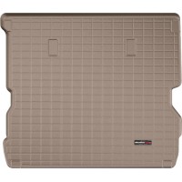 Коврик WeatherTech Beige для Land Rover Discovery (mkV)(7 seats)(4 zone climate control)(trunk behind 2 row) 2017→