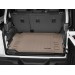 Коврик WeatherTech Beige для Jeep Wrangler (JL)(unlimited)(5 door)(not hybrid)(no subwoofer)(no flat load floor)(trunk behind 2 row) 2018→, цена: 6 625 грн.