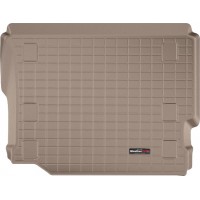 Коврик Weathertech Beige для Jeep Wrangler Unlimited (JL)(no subwoofer)(with flat load floor)(trunk behind 2 row) 2018→