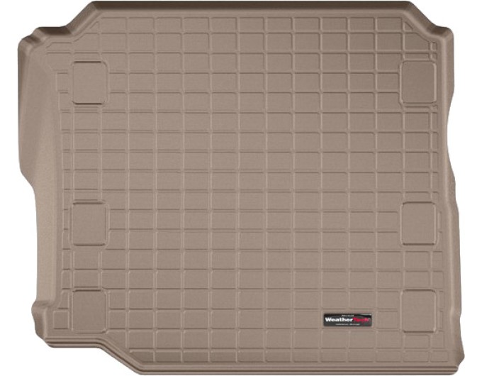 Коврик WeatherTech Beige для Jeep Wrangler (JL)(unlimited)(5 door)(not hybrid)(with subwoofer)(no flat load floor)(trunk behind 2 row) 2018→, цена: 6 625 грн.