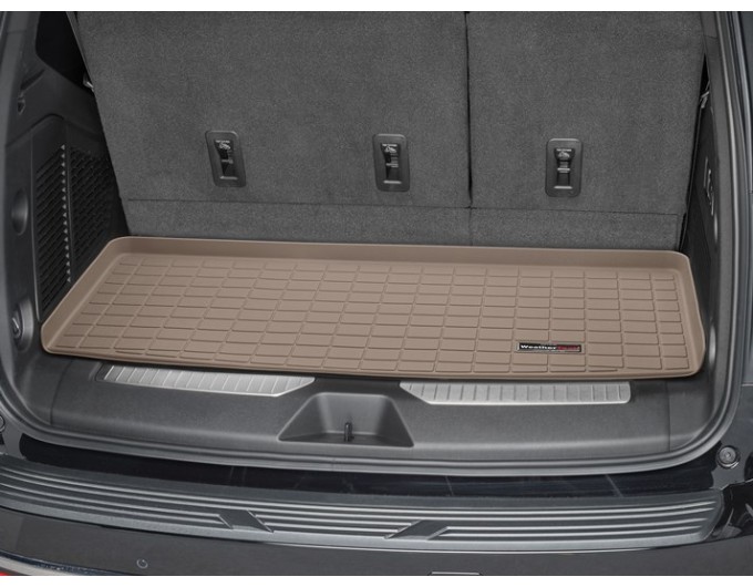 Коврик WeatherTech Beige для Cadillac Escalade (mkV); Chevrolet Tahoe (mkV); GMC Yukon (mkV)(trunk behind 2 row) 2021→, цена: 6 625 грн.