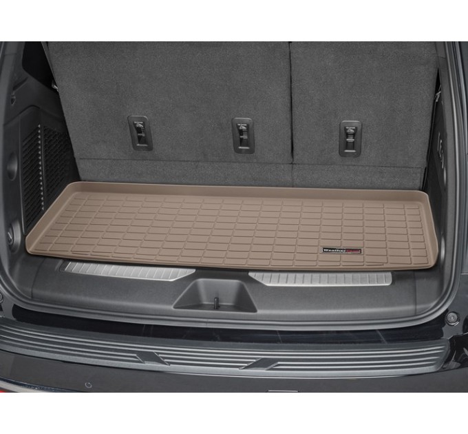 Коврик Weathertech Beige для Cadillac Escalade (mkV); Chevrolet Tahoe (mkV); GMC Yukon (mkV)(trunk behind 2 row) 2021→, ціна: 6 216 грн.