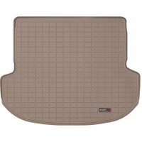 Коврик WeatherTech Beige для Hyundai Santa Fe (mkIV)(trunk behind 2 row) 2020→