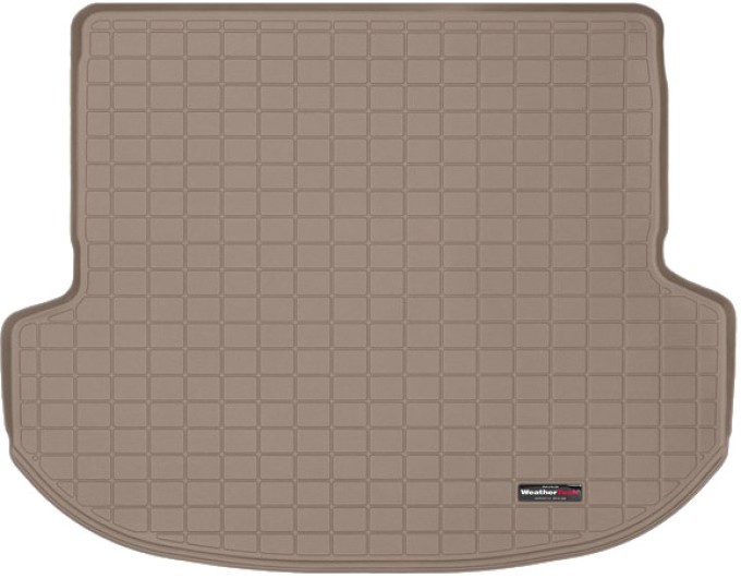 Коврик WeatherTech Beige для Hyundai Santa Fe (mkIV)(trunk behind 2 row) 2020→, цена: 7 290 грн.