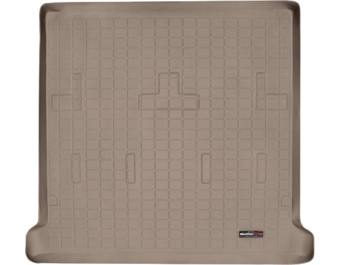 Коврик WeatherTech Beige для Cadillac Escalade; Chevrolet Tahoe; GMC Yukon (mkII)(trunk behind 2 row) 2000-2006, цена: 7 290 грн.