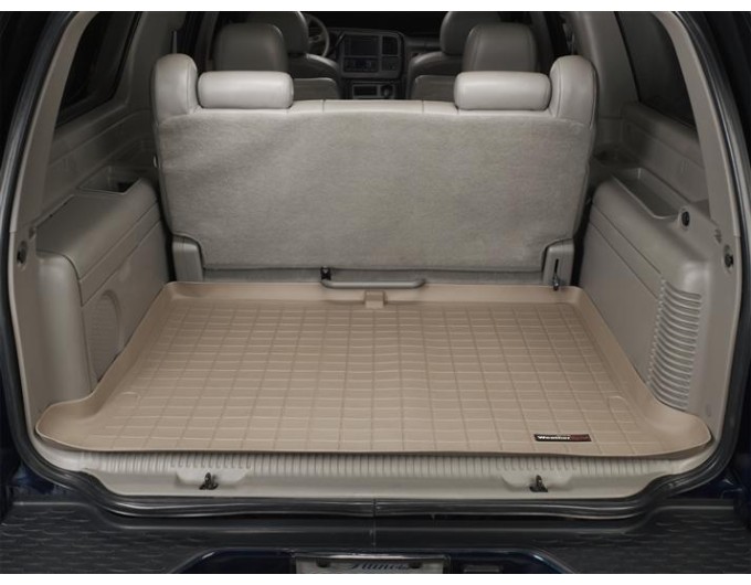 Коврик WeatherTech Beige для Cadillac Escalade ESV (mkII); Chevrolet Suburban (mkIX)(trunk behind 3 row) 2000-2006, цена: 6 625 грн.