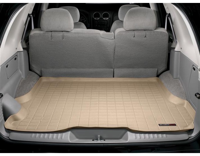 Коврик WeatherTech Beige для Chevrolet Trailblazer (mkI); Buick Rainier (mkI); GMC Envoy (mkII)(trunk behind 2 row) 2002-2008, цена: 6 625 грн.