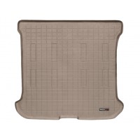Коврик WeatherTech Beige для Dodge / Chrysler Grand Caravan (mkIV)(short)(Swivel & Go Seats)(trunk behind 2 row) 2001-2007