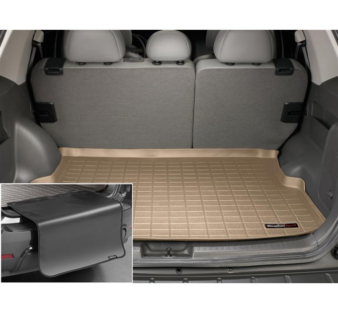 Коврик с защитой WeatherTech Beige для Mazda Tribute (mkI-mkII); Mercury Mariner (mkI-mkII)(not hybrid)(with Premium Audio)(trunk) 2000-2010, цена: 10 110 грн.