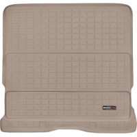 Коврик WeatherTech Beige для Ford Explorer (mkIII)(3 rows); Lincoln Aviator (mkI); Mercury Mountaineer (mkII)(trunk behind 2 row) 2002-2005