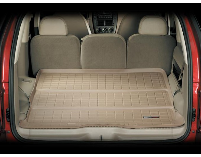 Коврик WeatherTech Beige для Ford Explorer (mkIII)(3 rows); Lincoln Aviator (mkI); Mercury Mountaineer (mkII)(trunk behind 2 row) 2002-2005, цена: 6 625 грн.