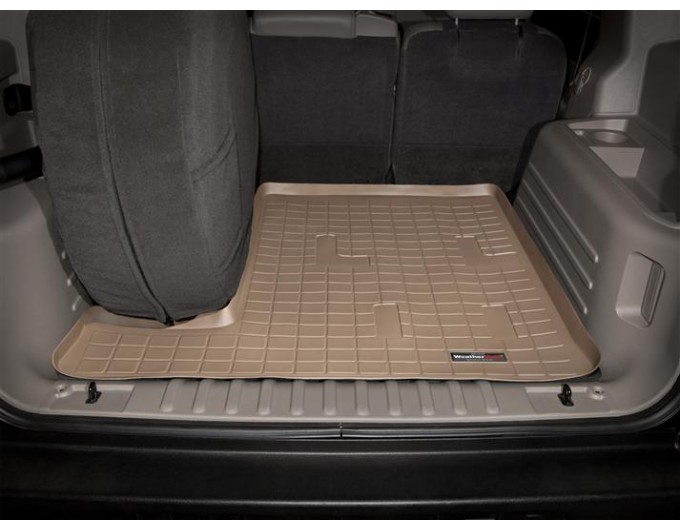 Коврик WeatherTech Beige для Hummer H2 (mkI)(internal spare tire)(trunk) 2003-2010, цена: 6 625 грн.