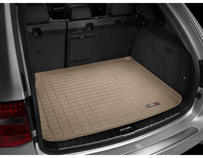 Коврик WeatherTech Beige для Volkswagen Touareg (mkI)(2 zone climate); Porsche Cayenne (mkI)(trunk) 2002-2010, цена: 7 290 грн.