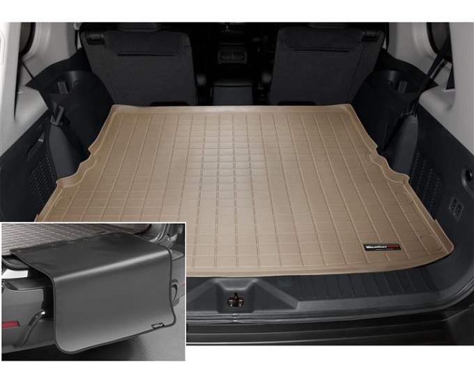 Коврик с защитой WeatherTech Beige для Infiniti QX56 (mkI) 2004-2010; Nissan Armada (mkI)(trunk behind 2 row) 2004-2016, цена: 13 012 грн.